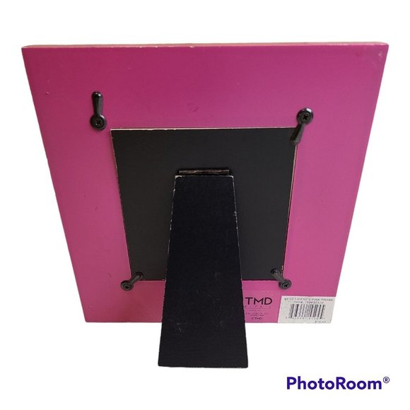 Best Friends Square Picture Frame 7"x7" with 3.5"x3.5" Opening Free Standing - Picture 4 of 4